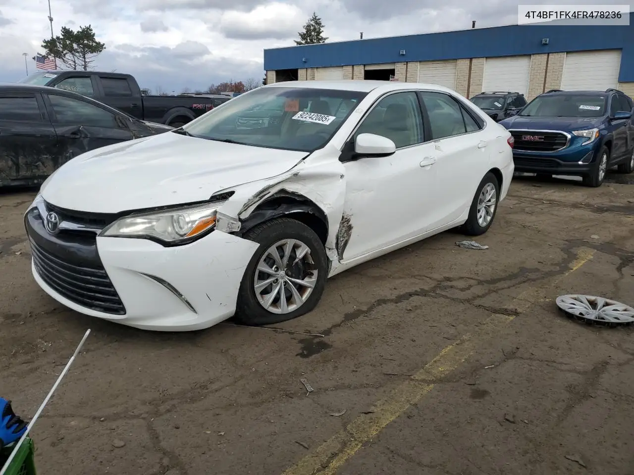 4T4BF1FK4FR478236 2015 Toyota Camry Le