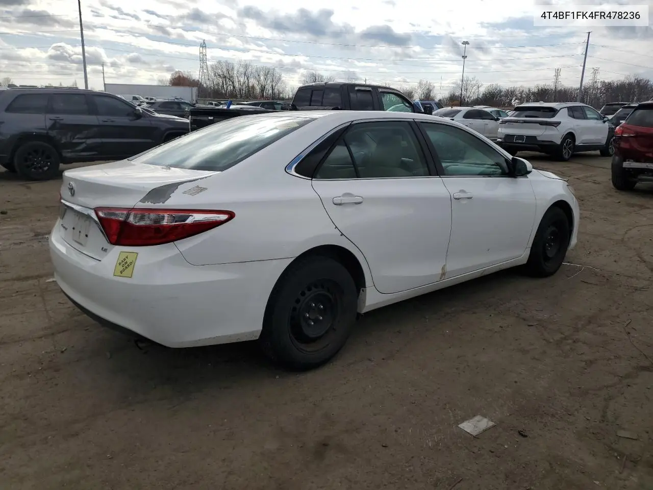 4T4BF1FK4FR478236 2015 Toyota Camry Le