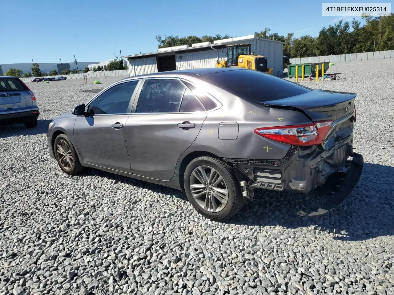 4T1BF1FKXFU025314 2015 Toyota Camry Le