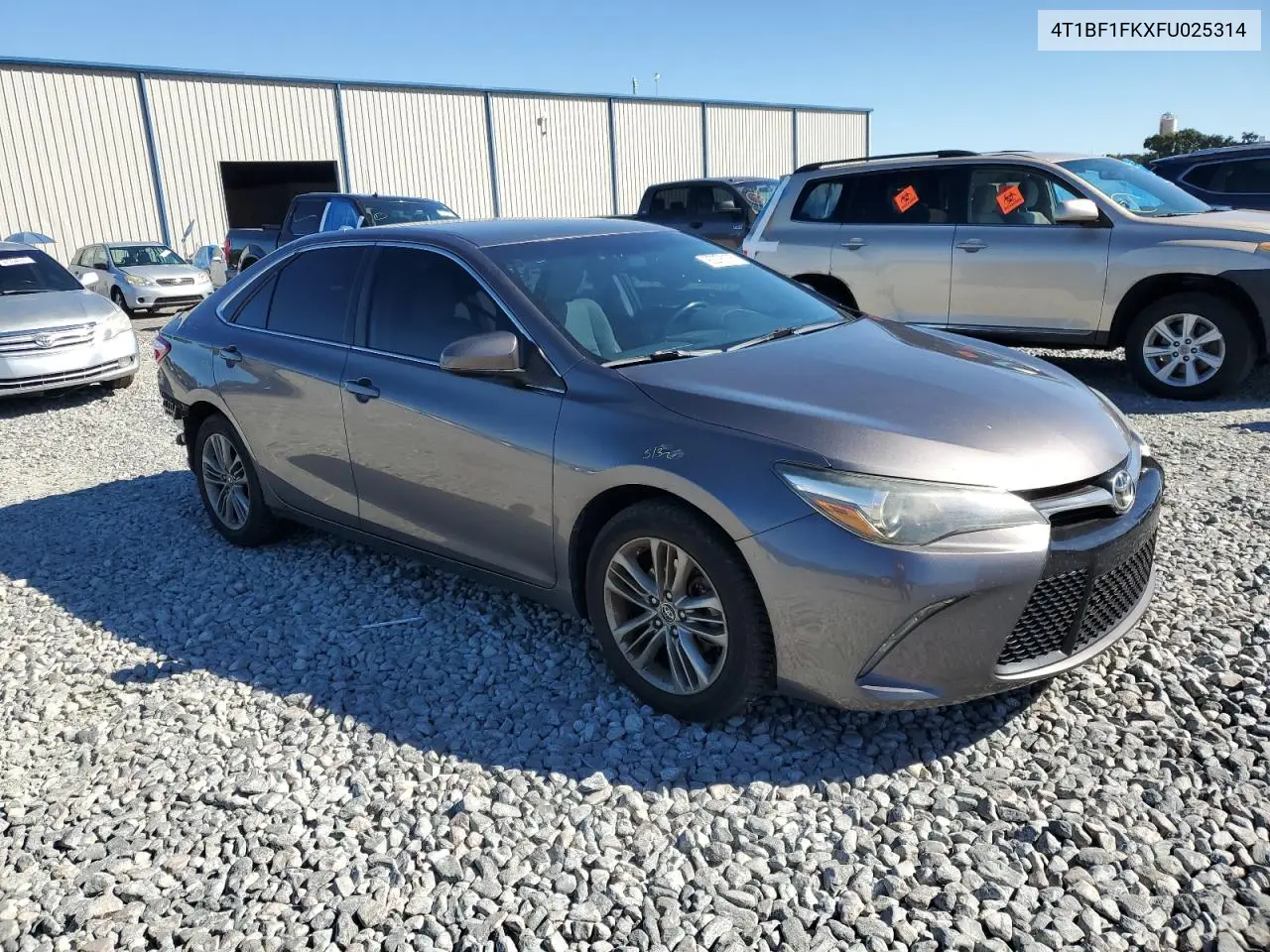 4T1BF1FKXFU025314 2015 Toyota Camry Le