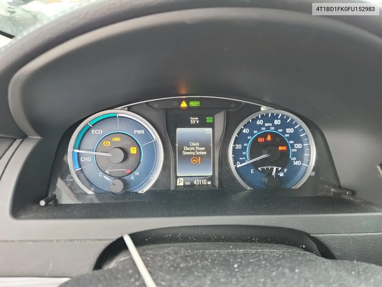 4T1BD1FK0FU152983 2015 Toyota Camry Hybrid