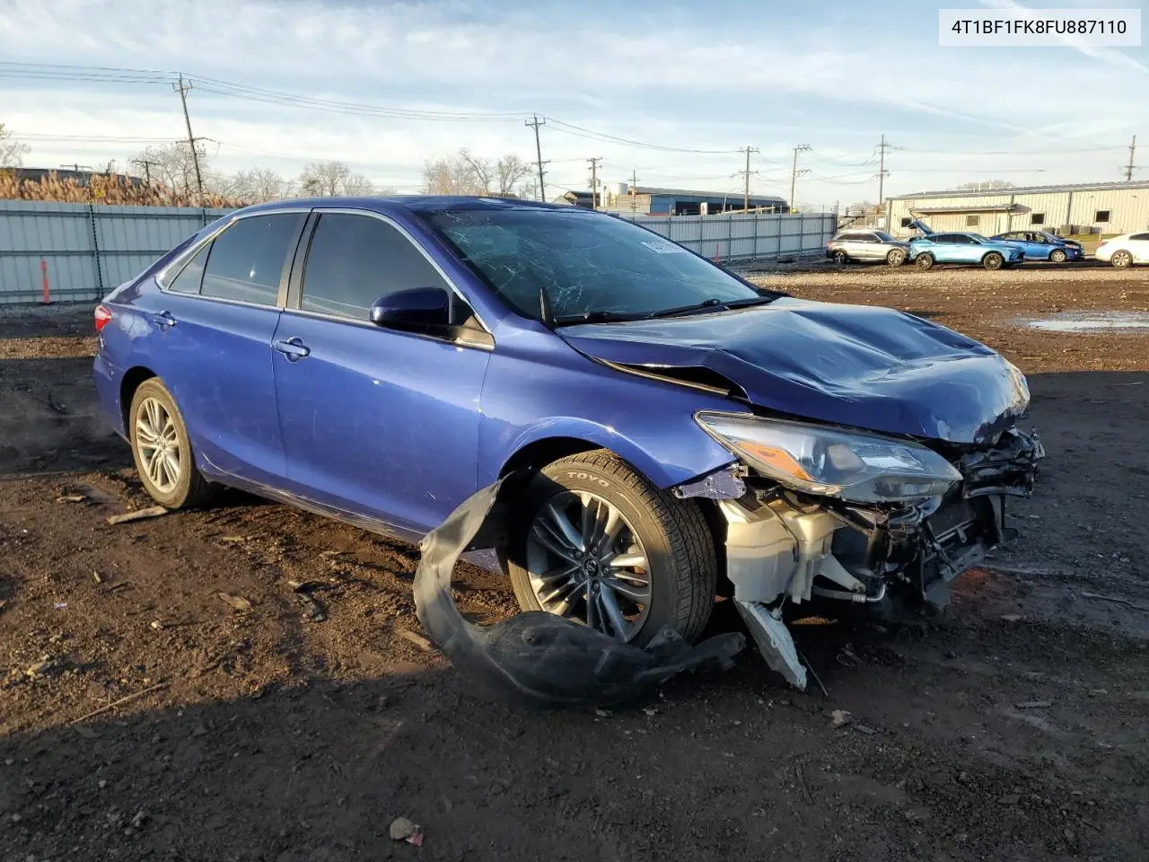 4T1BF1FK8FU887110 2015 Toyota Camry Le