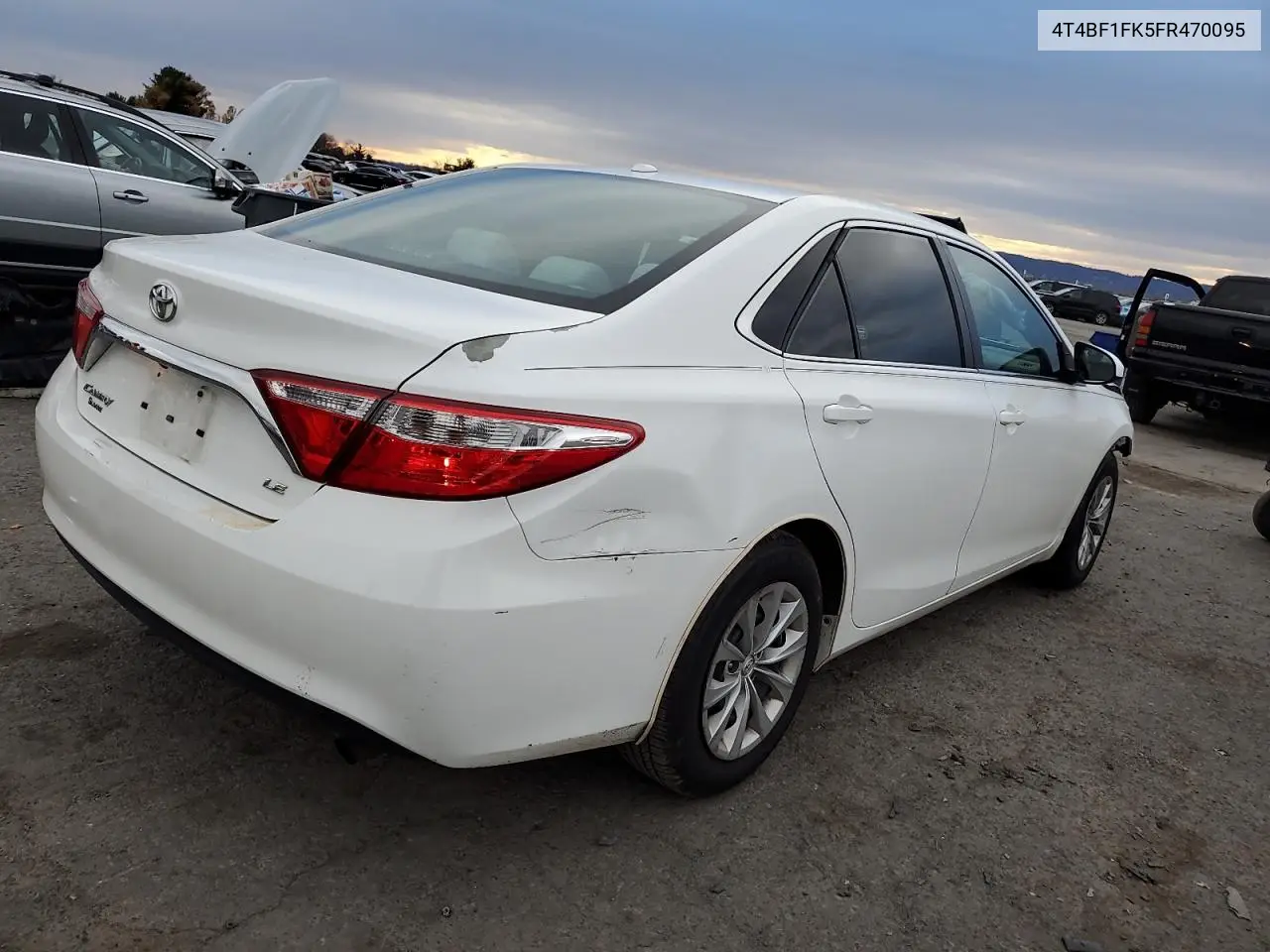 4T4BF1FK5FR470095 2015 Toyota Camry Le