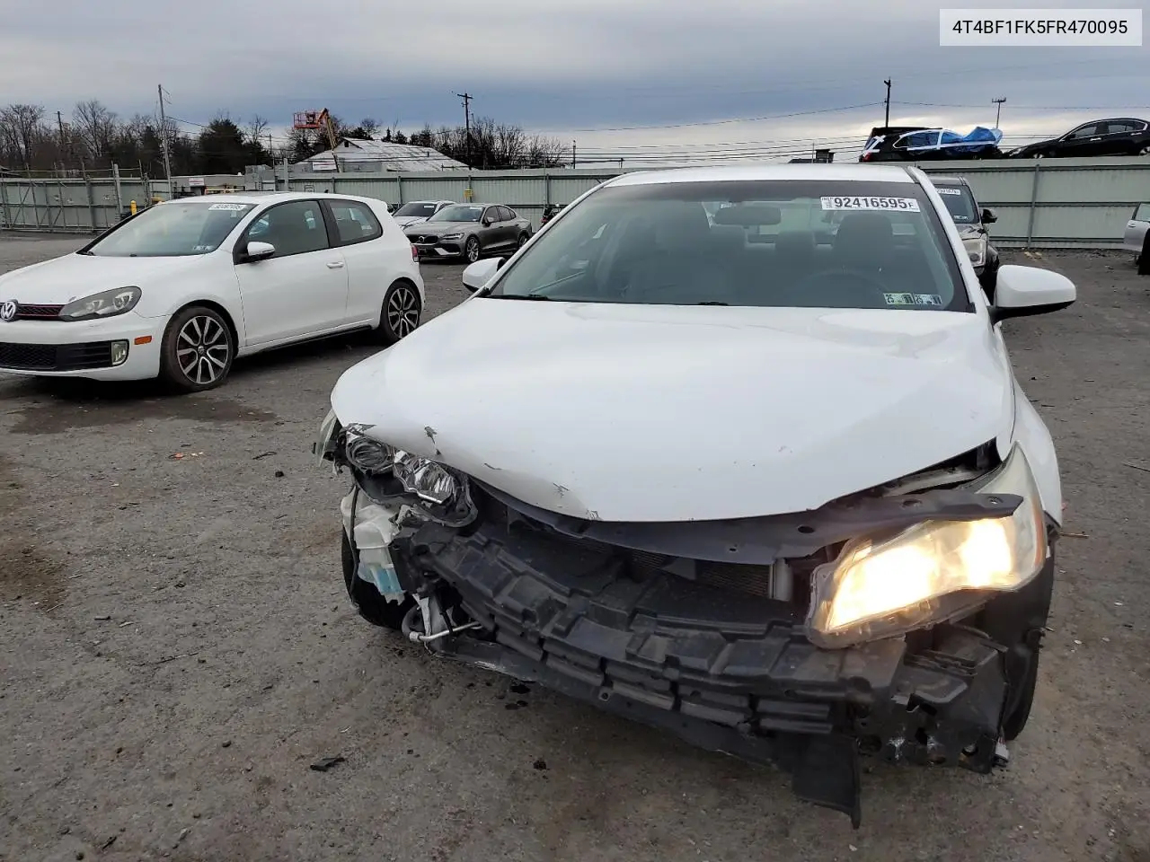 4T4BF1FK5FR470095 2015 Toyota Camry Le