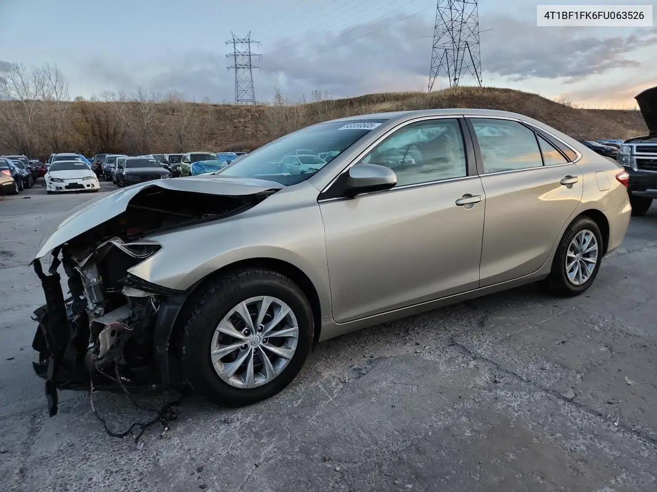4T1BF1FK6FU063526 2015 Toyota Camry Le
