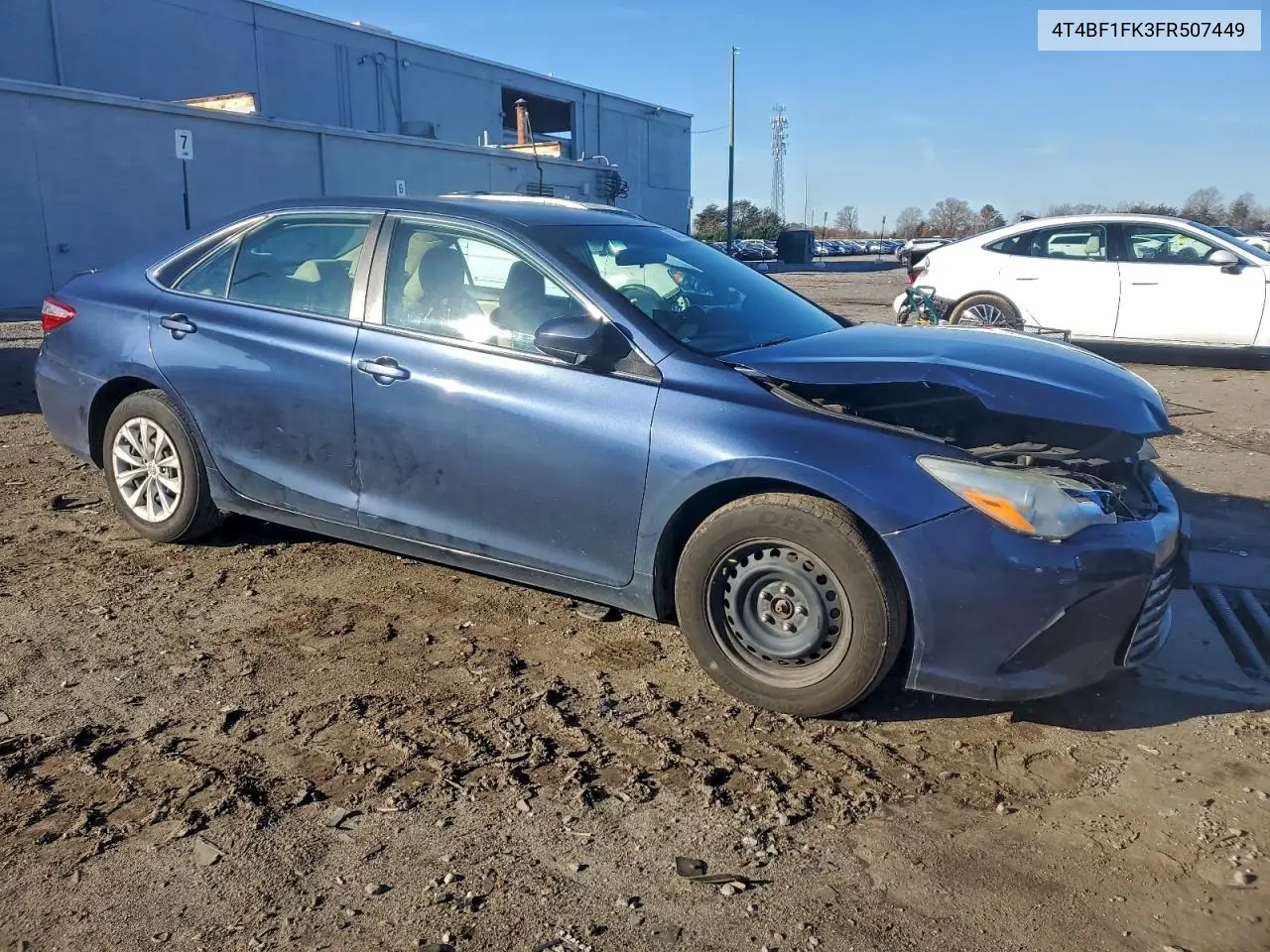 4T4BF1FK3FR507449 2015 Toyota Camry Le