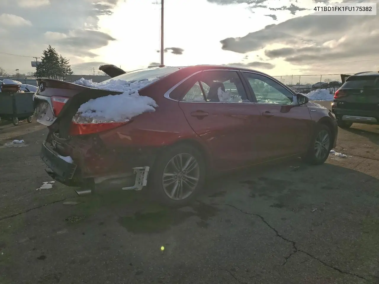 4T1BD1FK1FU175382 2015 Toyota Camry Hybrid