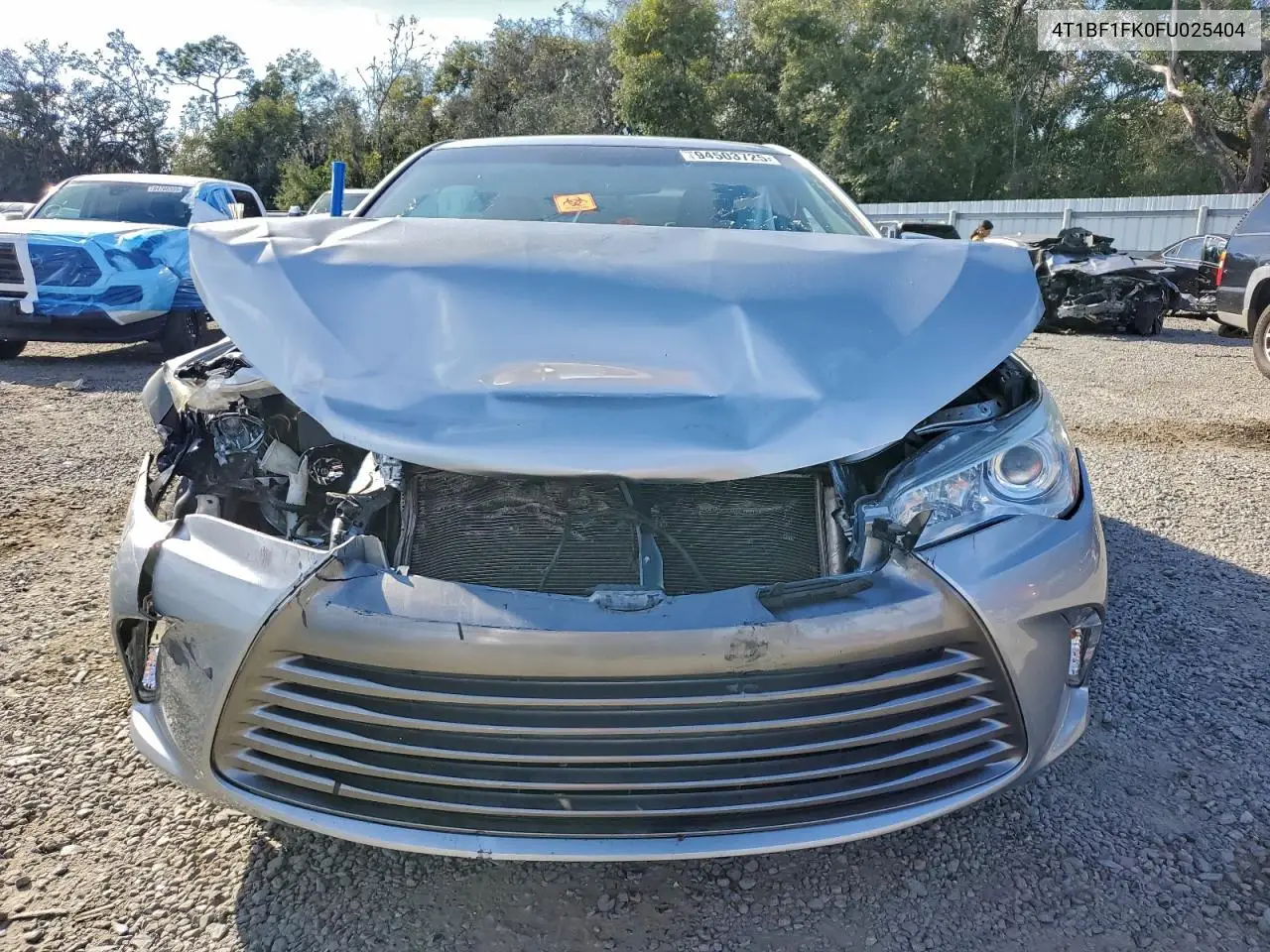 4T1BF1FK0FU025404 2015 Toyota Camry Le