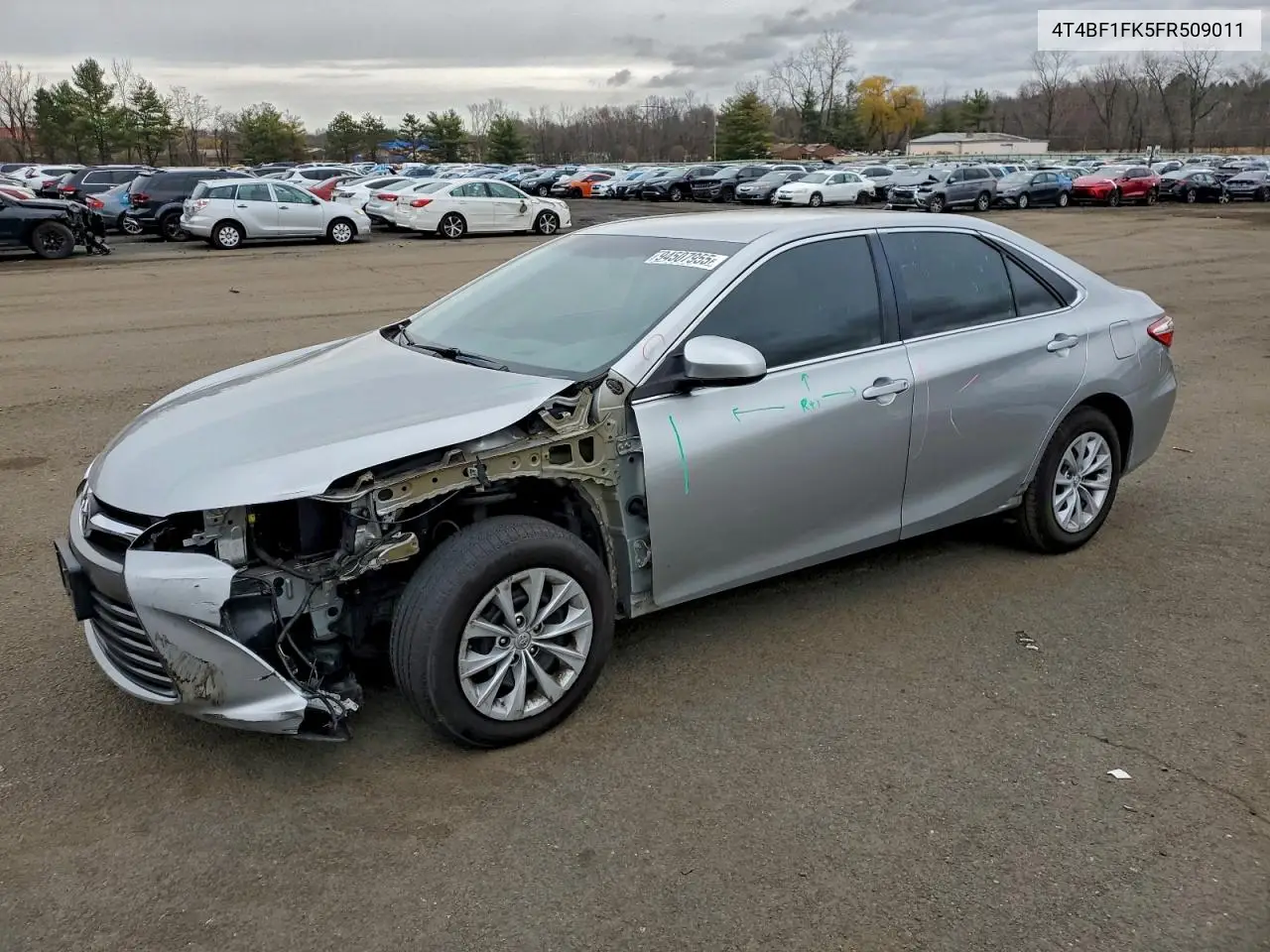 4T4BF1FK5FR509011 2015 Toyota Camry Le