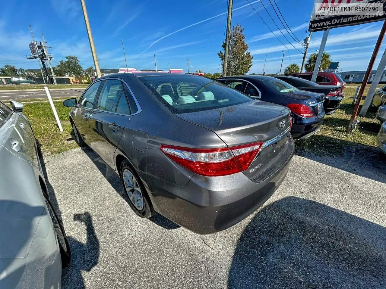 4T4BF1FK1FR507790 2015 Toyota Camry Le