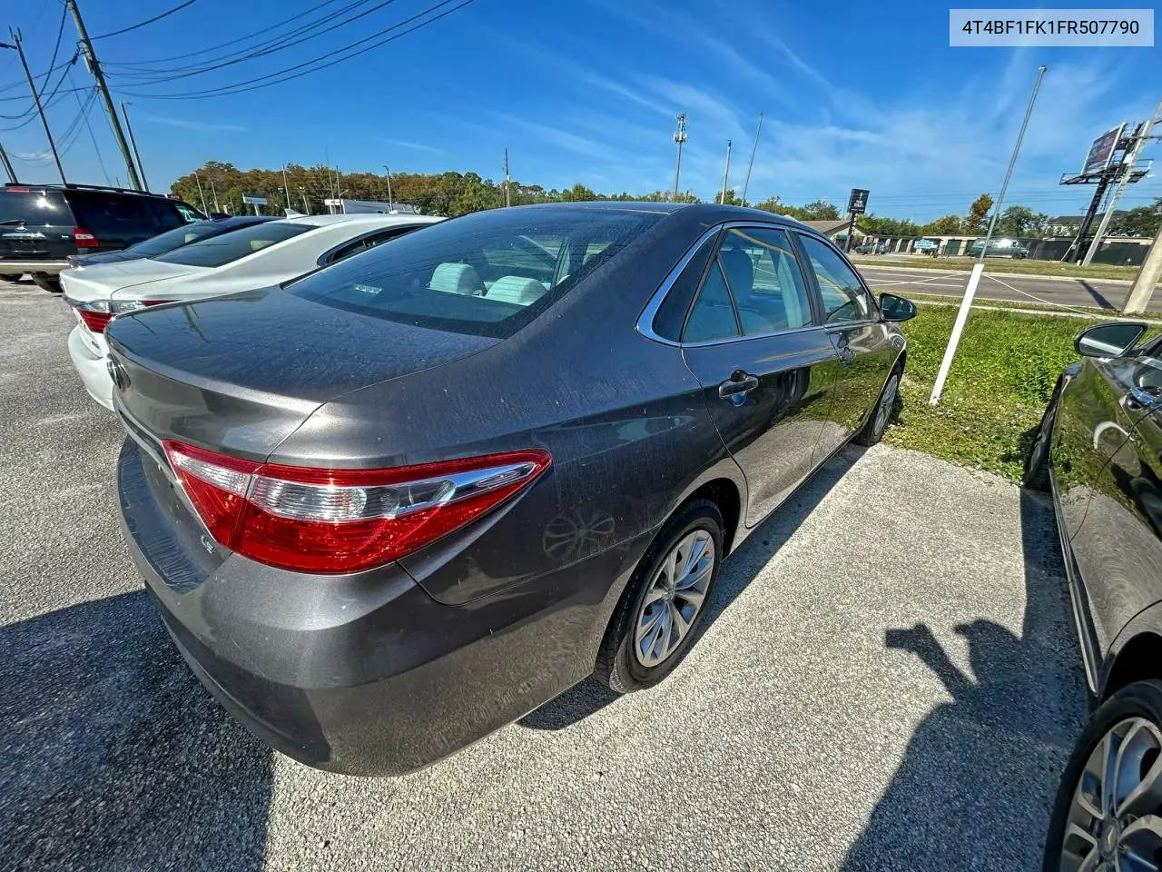 4T4BF1FK1FR507790 2015 Toyota Camry Le