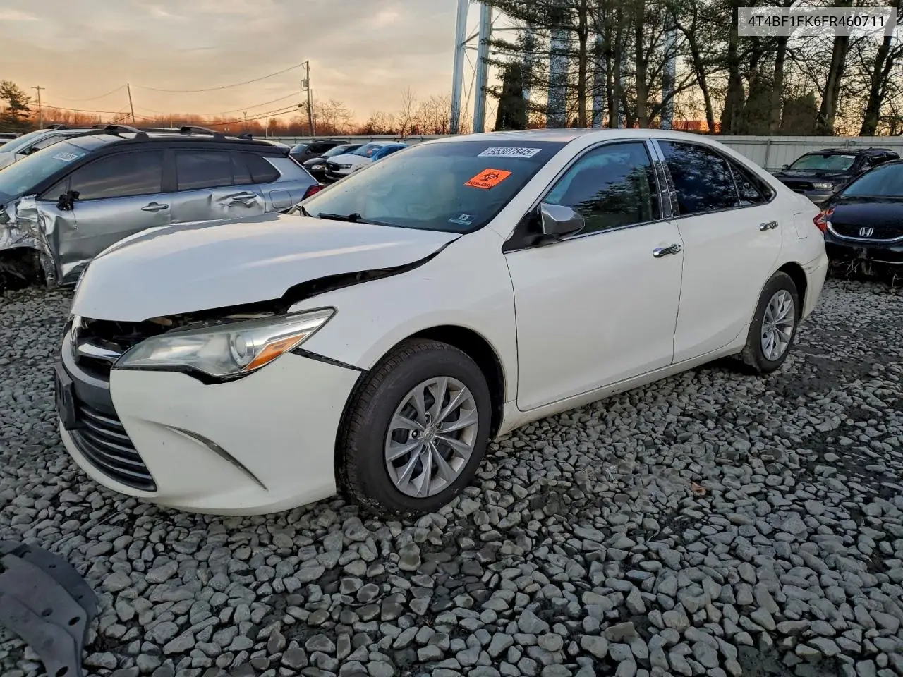 4T4BF1FK6FR460711 2015 Toyota Camry Le