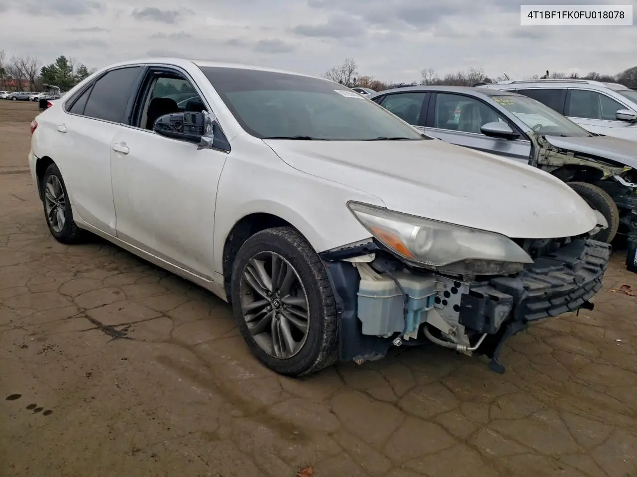 4T1BF1FK0FU018078 2015 Toyota Camry Le