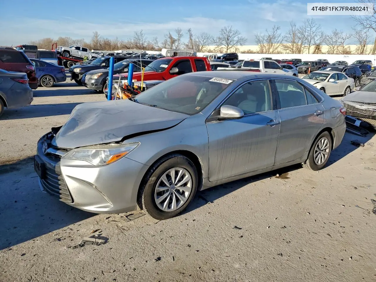4T4BF1FK7FR480241 2015 Toyota Camry Le