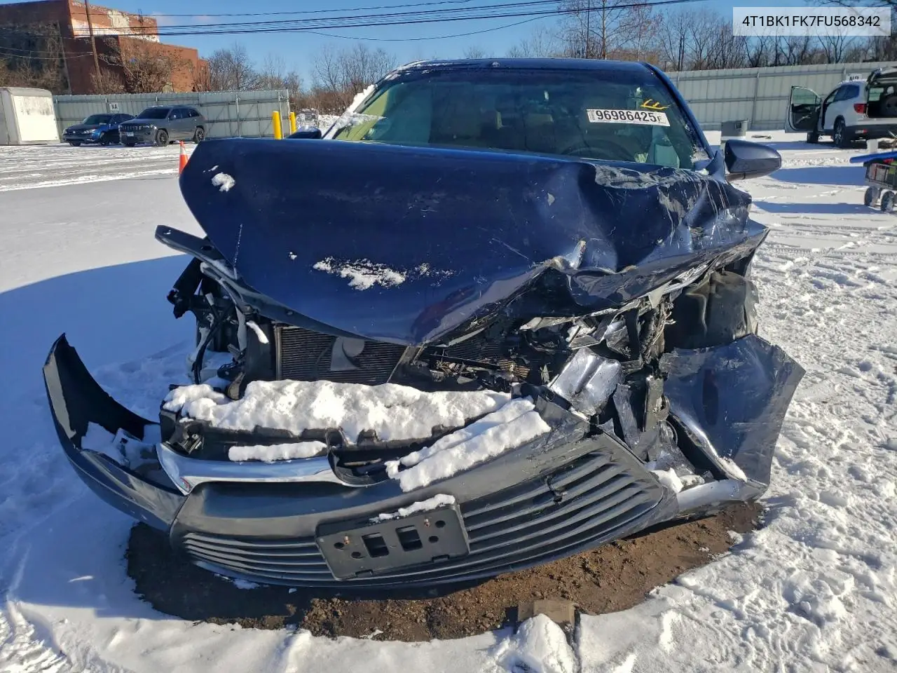 4T1BK1FK7FU568342 2015 Toyota Camry Xse