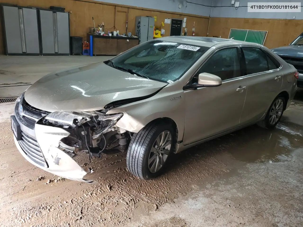 4T1BD1FK0GU181644 2016 Toyota Camry Hybrid