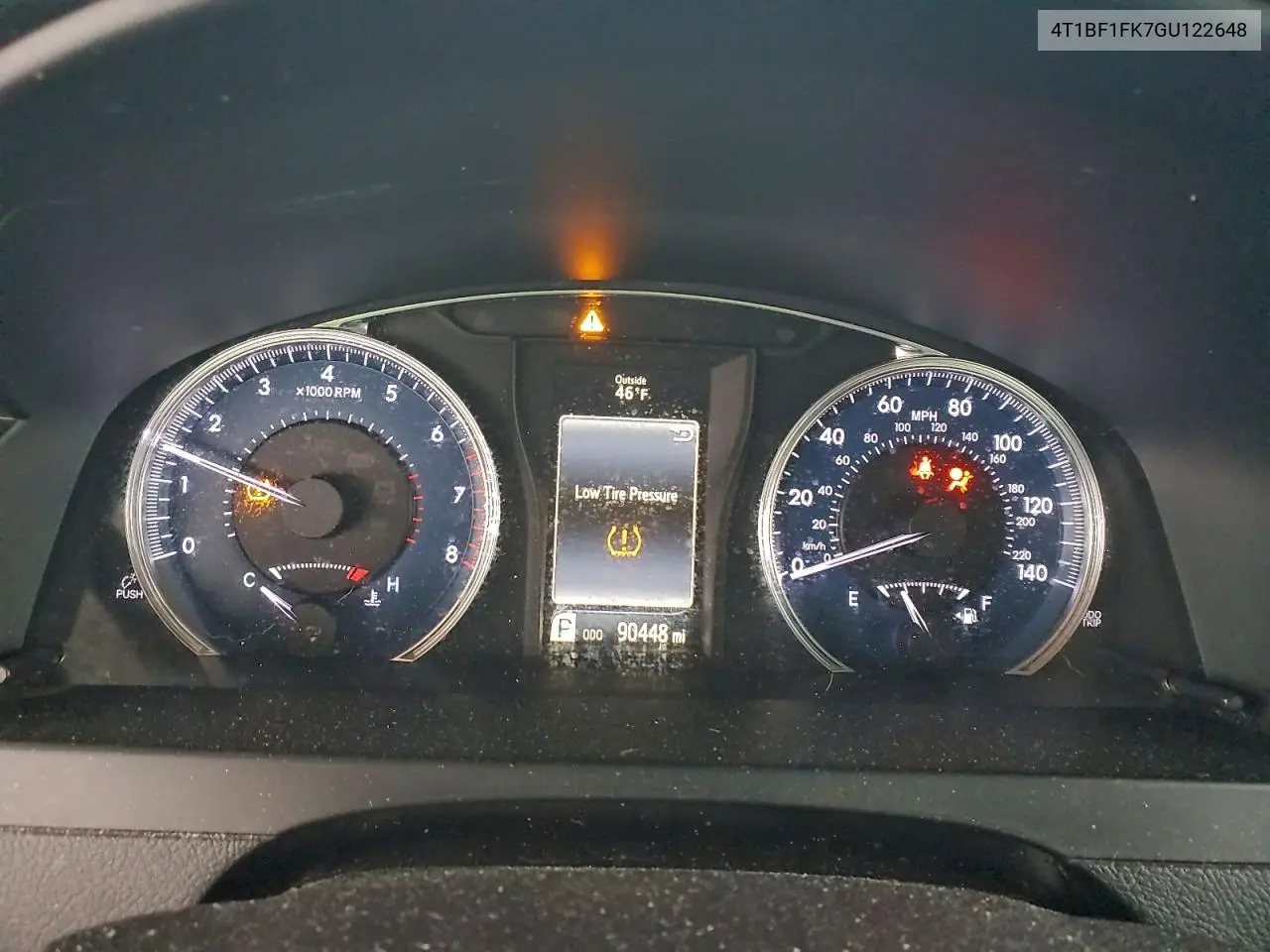 4T1BF1FK7GU122648 2016 Toyota Camry Le