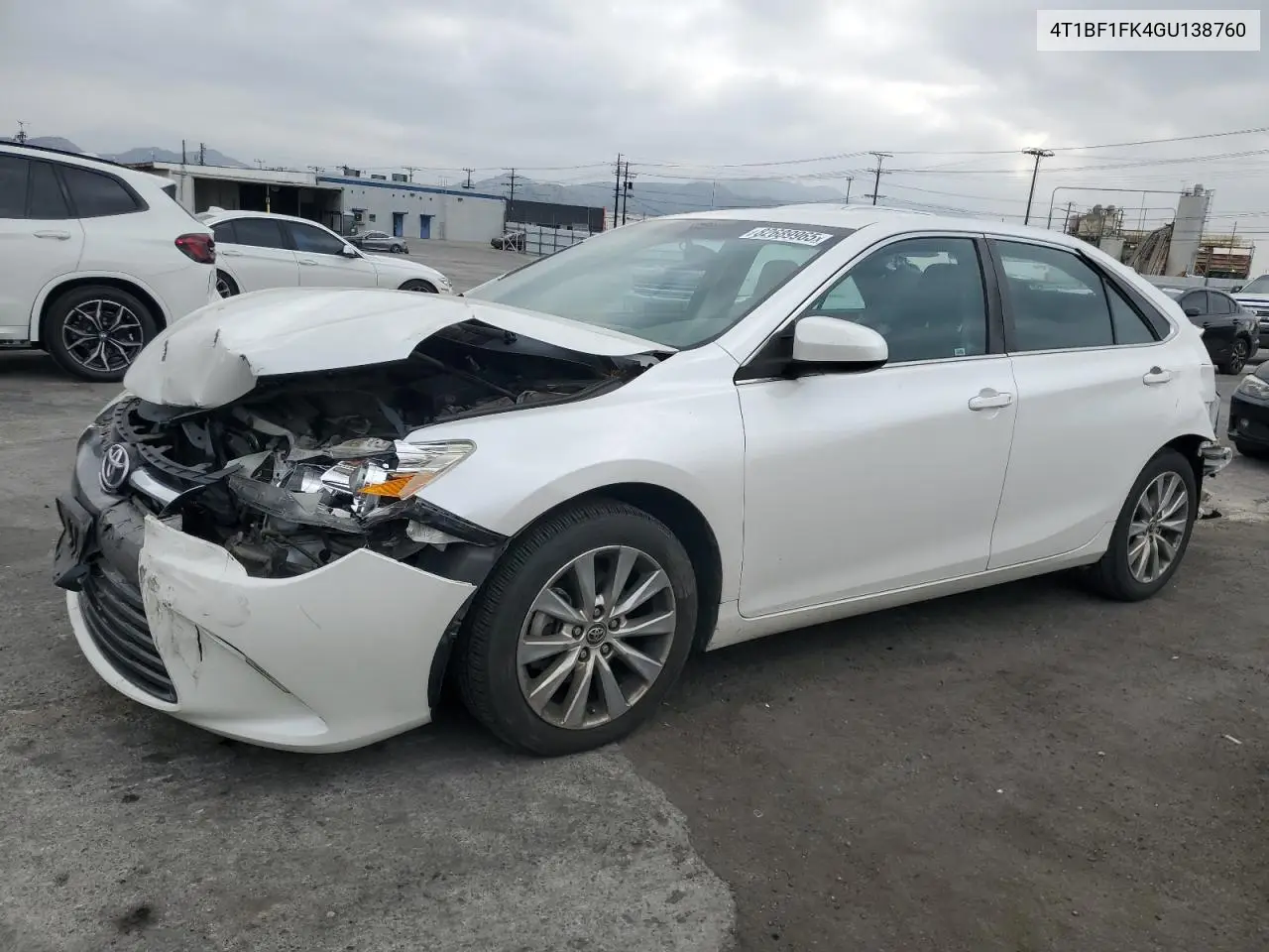 4T1BF1FK4GU138760 2016 Toyota Camry Le