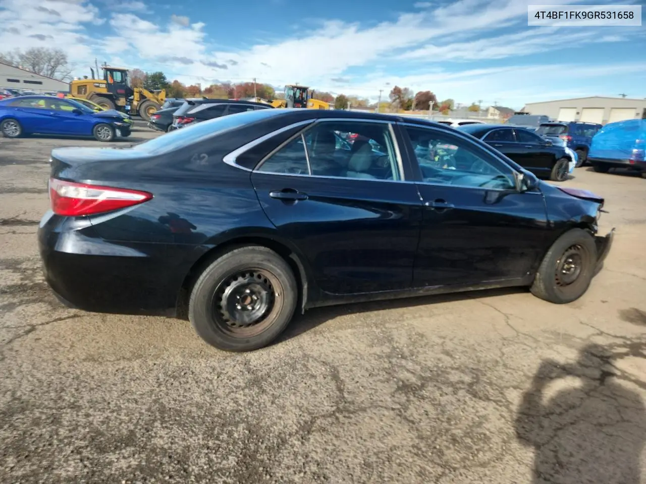 4T4BF1FK9GR531658 2016 Toyota Camry Le