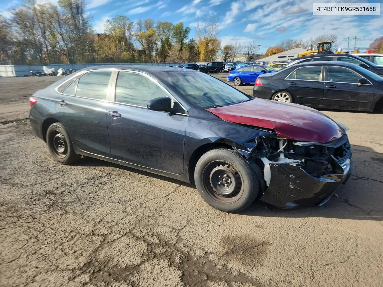 4T4BF1FK9GR531658 2016 Toyota Camry Le
