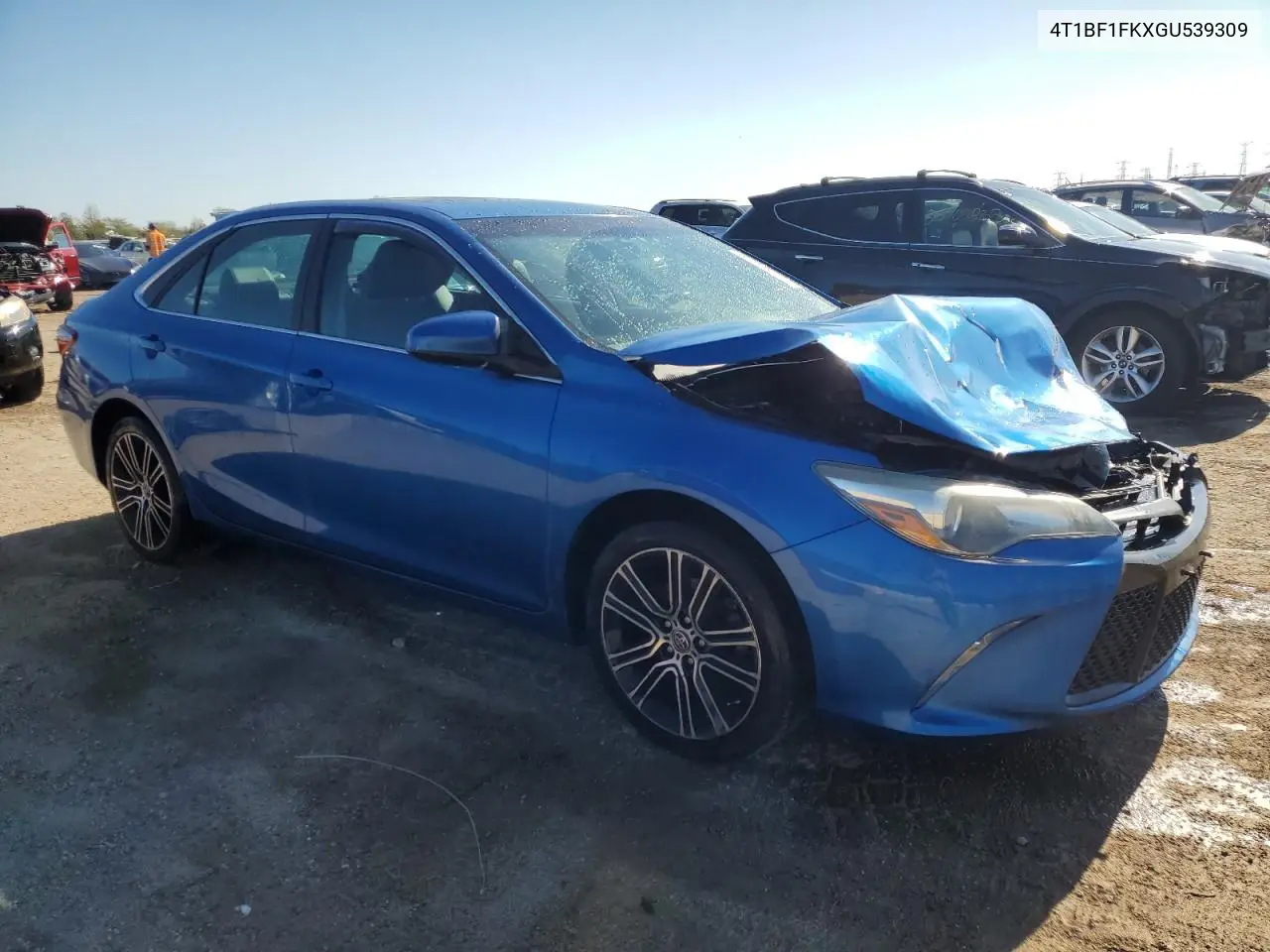 4T1BF1FKXGU539309 2016 Toyota Camry Le