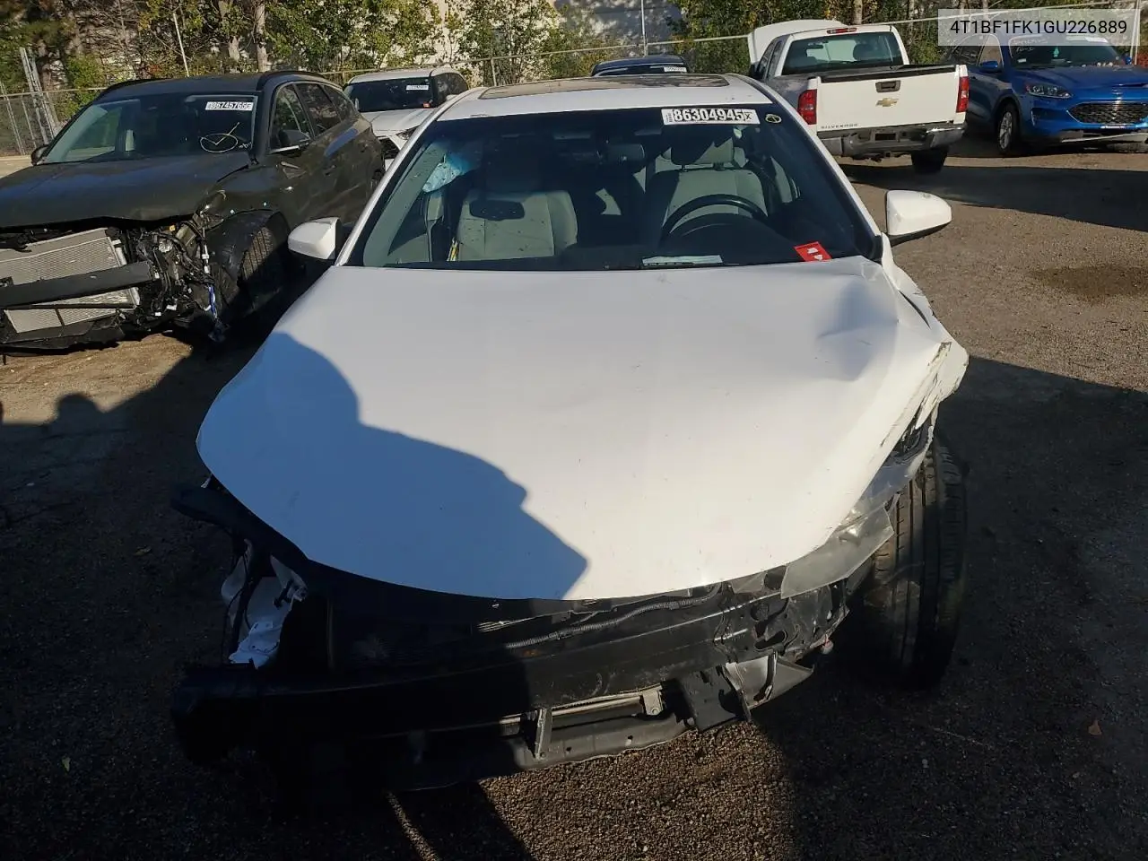 4T1BF1FK1GU226889 2016 Toyota Camry Le