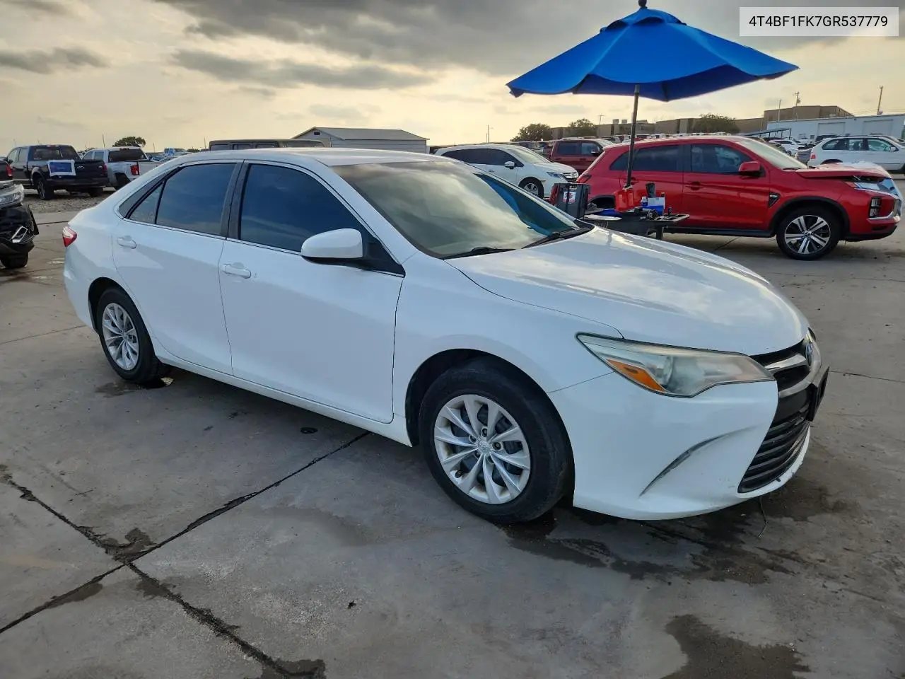 4T4BF1FK7GR537779 2016 Toyota Camry Le