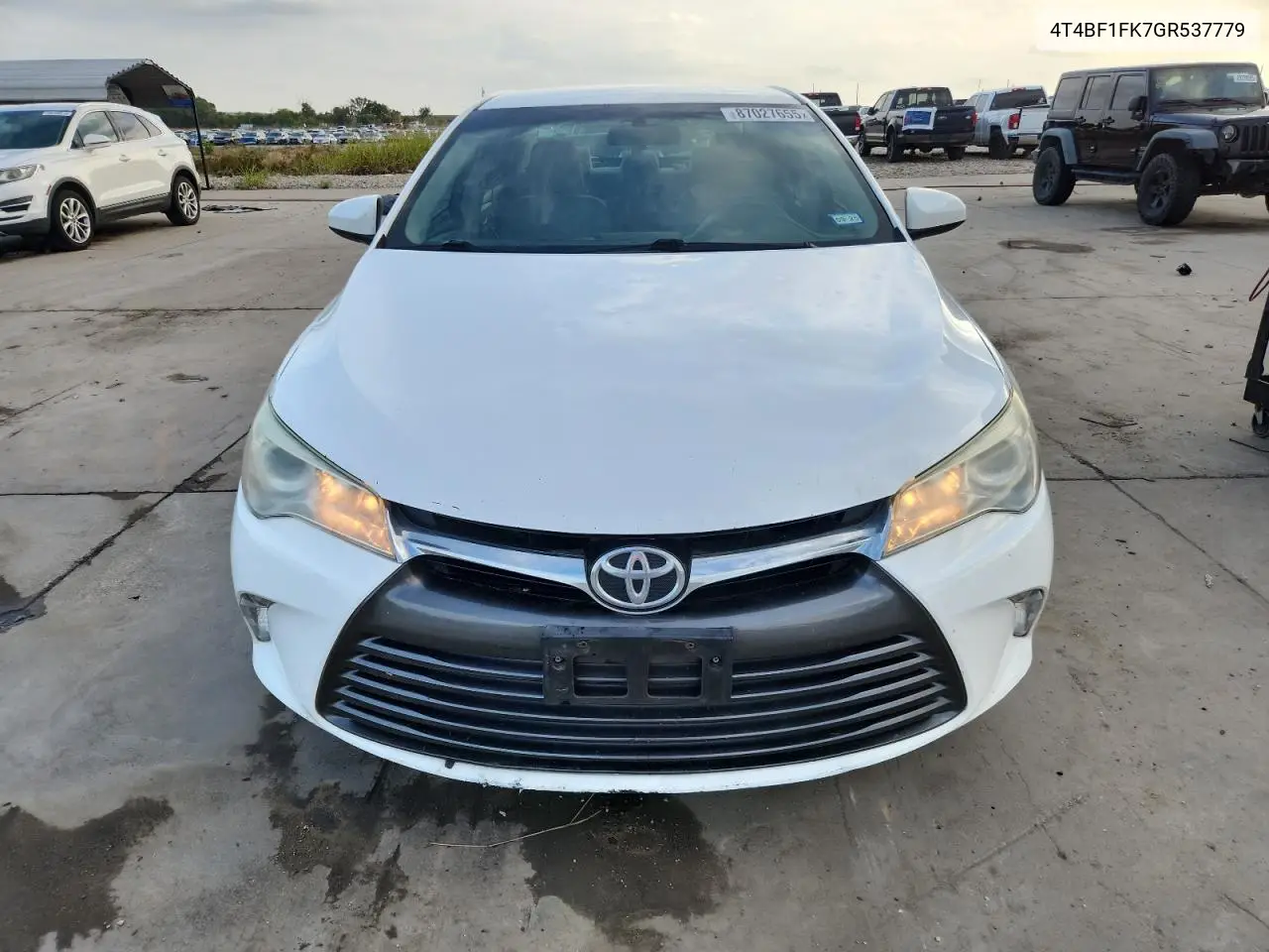 4T4BF1FK7GR537779 2016 Toyota Camry Le