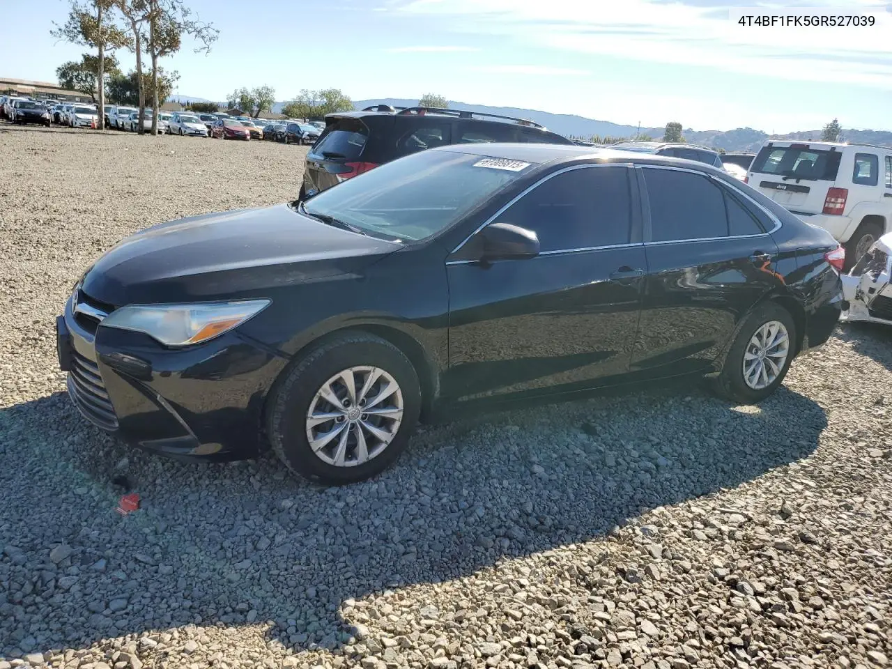 4T4BF1FK5GR527039 2016 Toyota Camry Le