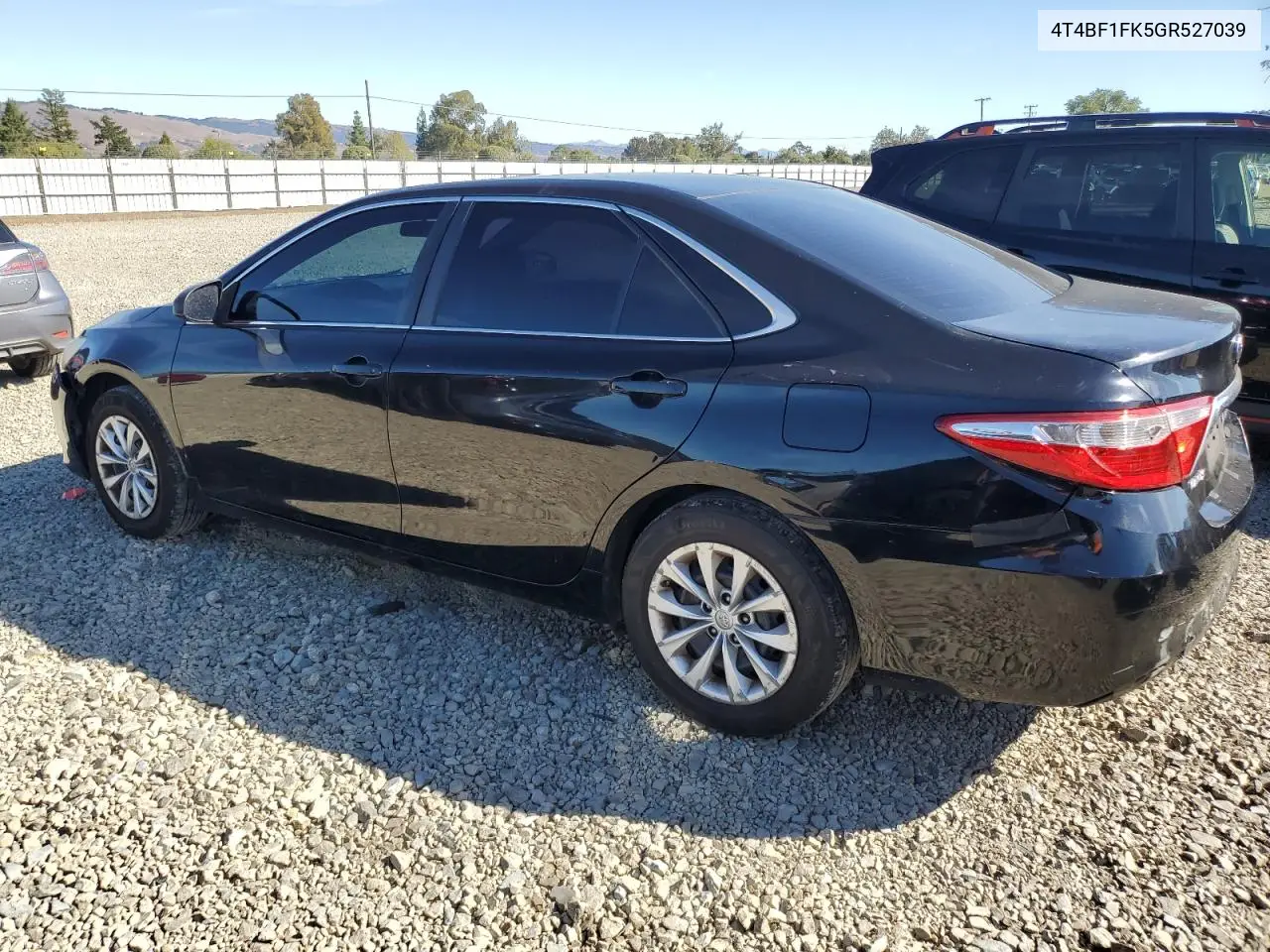 4T4BF1FK5GR527039 2016 Toyota Camry Le