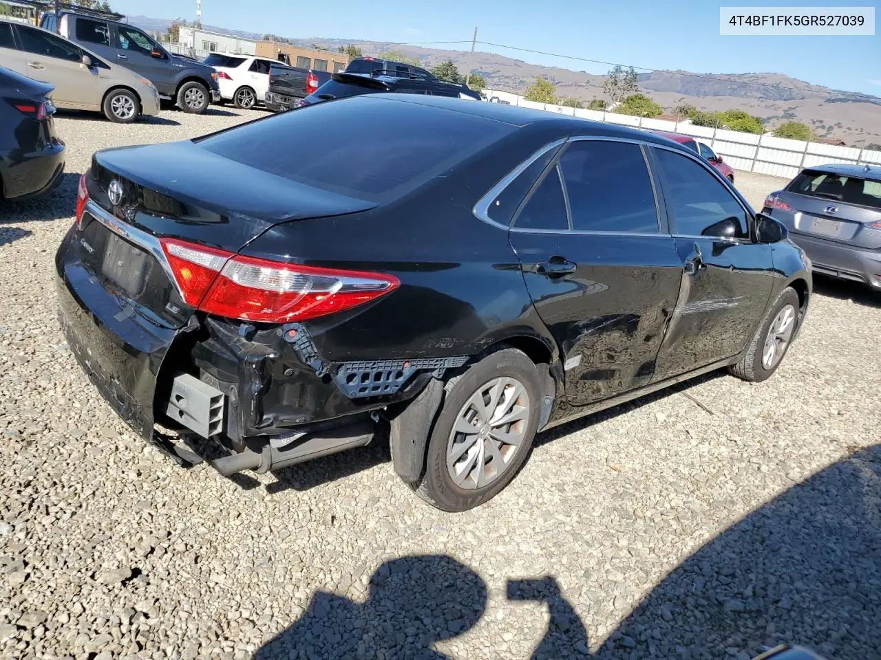 4T4BF1FK5GR527039 2016 Toyota Camry Le