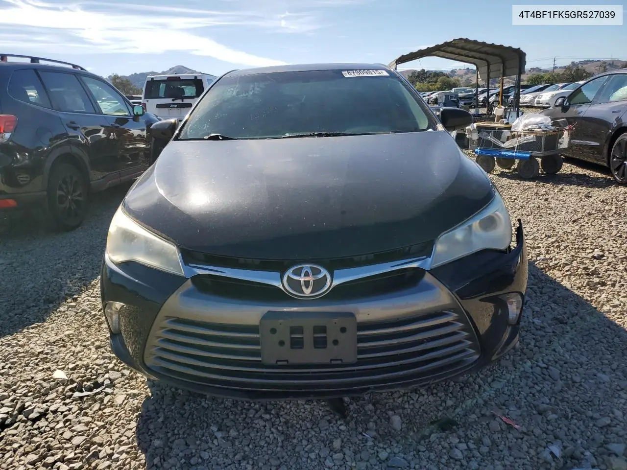 4T4BF1FK5GR527039 2016 Toyota Camry Le