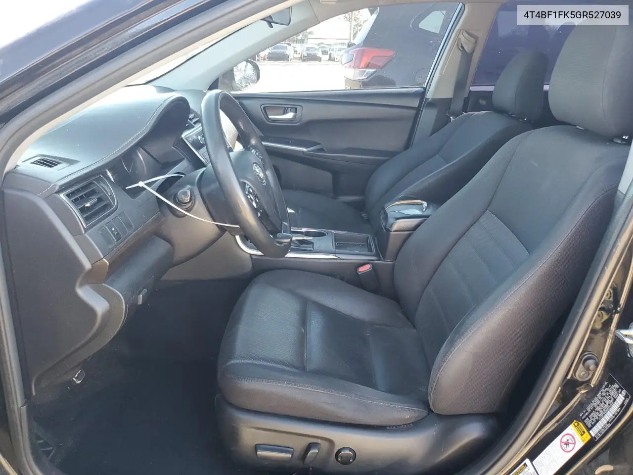 4T4BF1FK5GR527039 2016 Toyota Camry Le