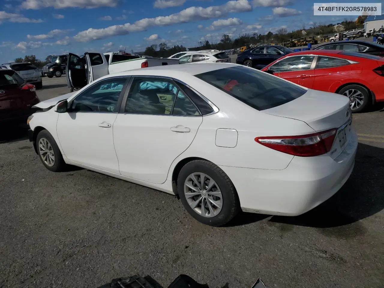4T4BF1FK2GR578983 2016 Toyota Camry Le