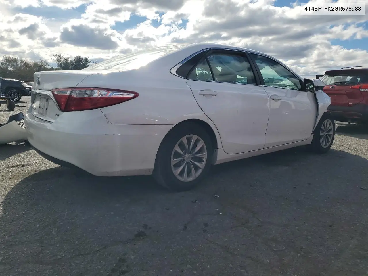 4T4BF1FK2GR578983 2016 Toyota Camry Le