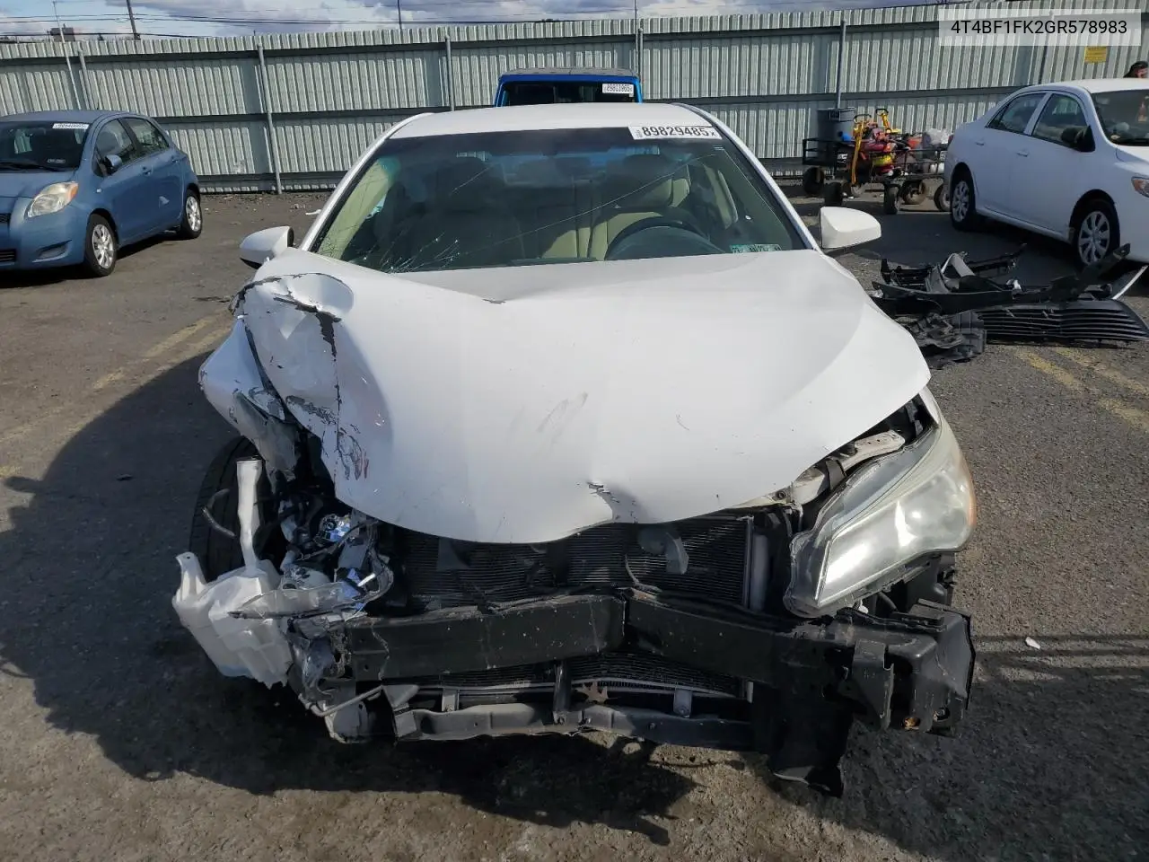 4T4BF1FK2GR578983 2016 Toyota Camry Le