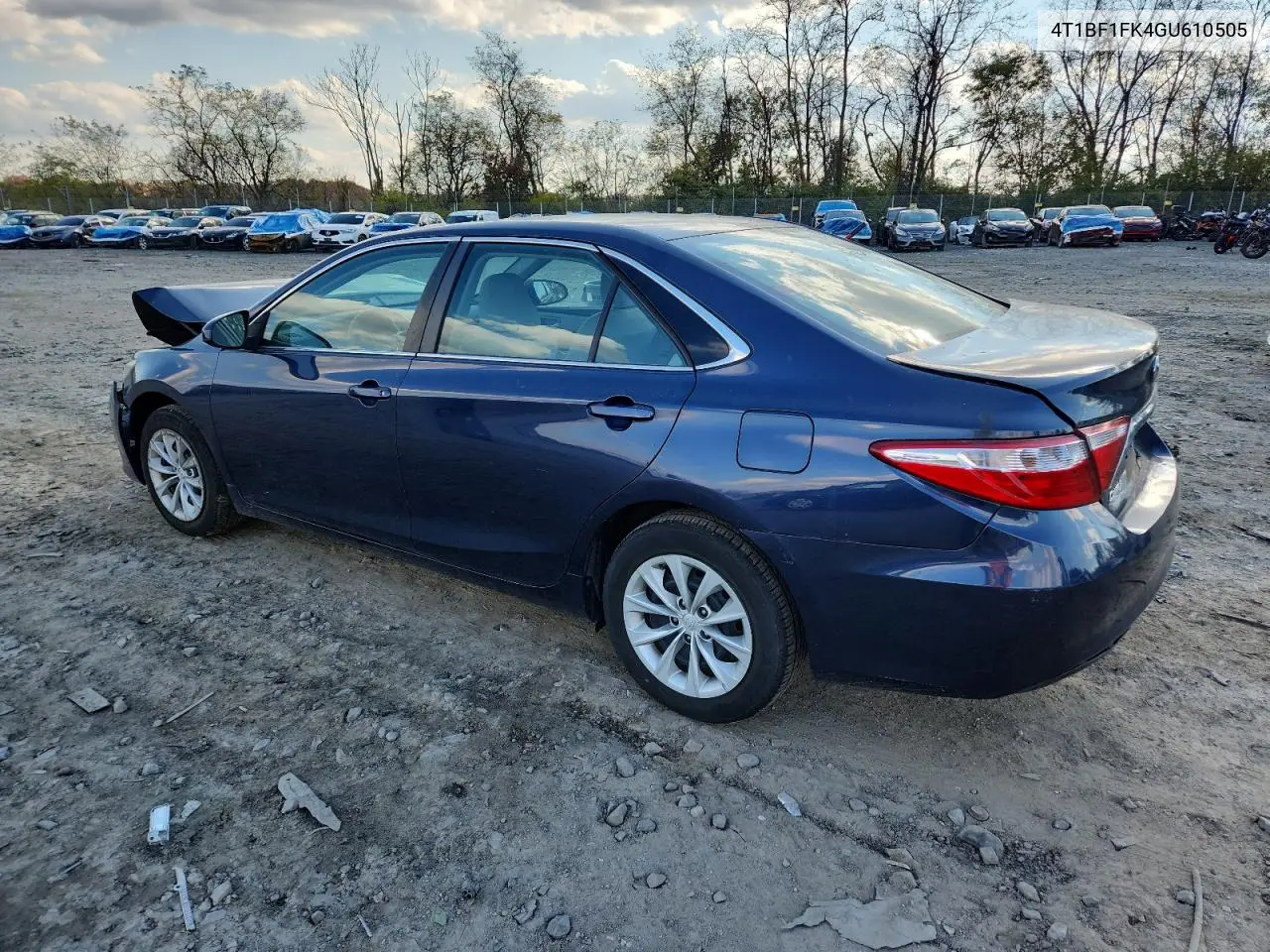 4T1BF1FK4GU610505 2016 Toyota Camry Le