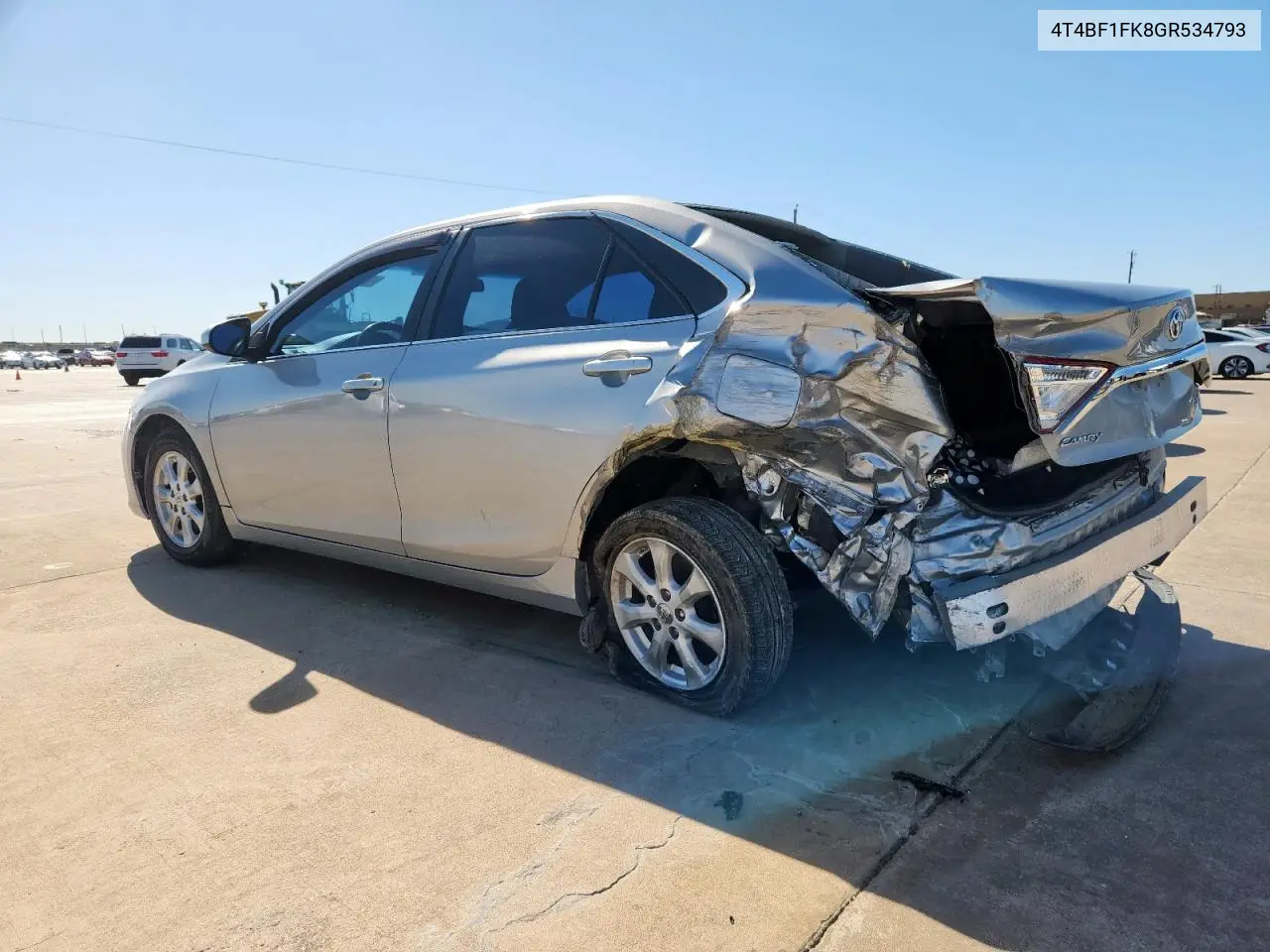 4T4BF1FK8GR534793 2016 Toyota Camry Le