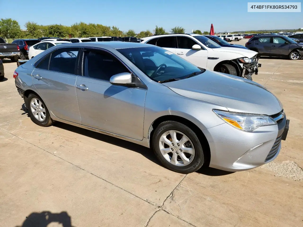 4T4BF1FK8GR534793 2016 Toyota Camry Le