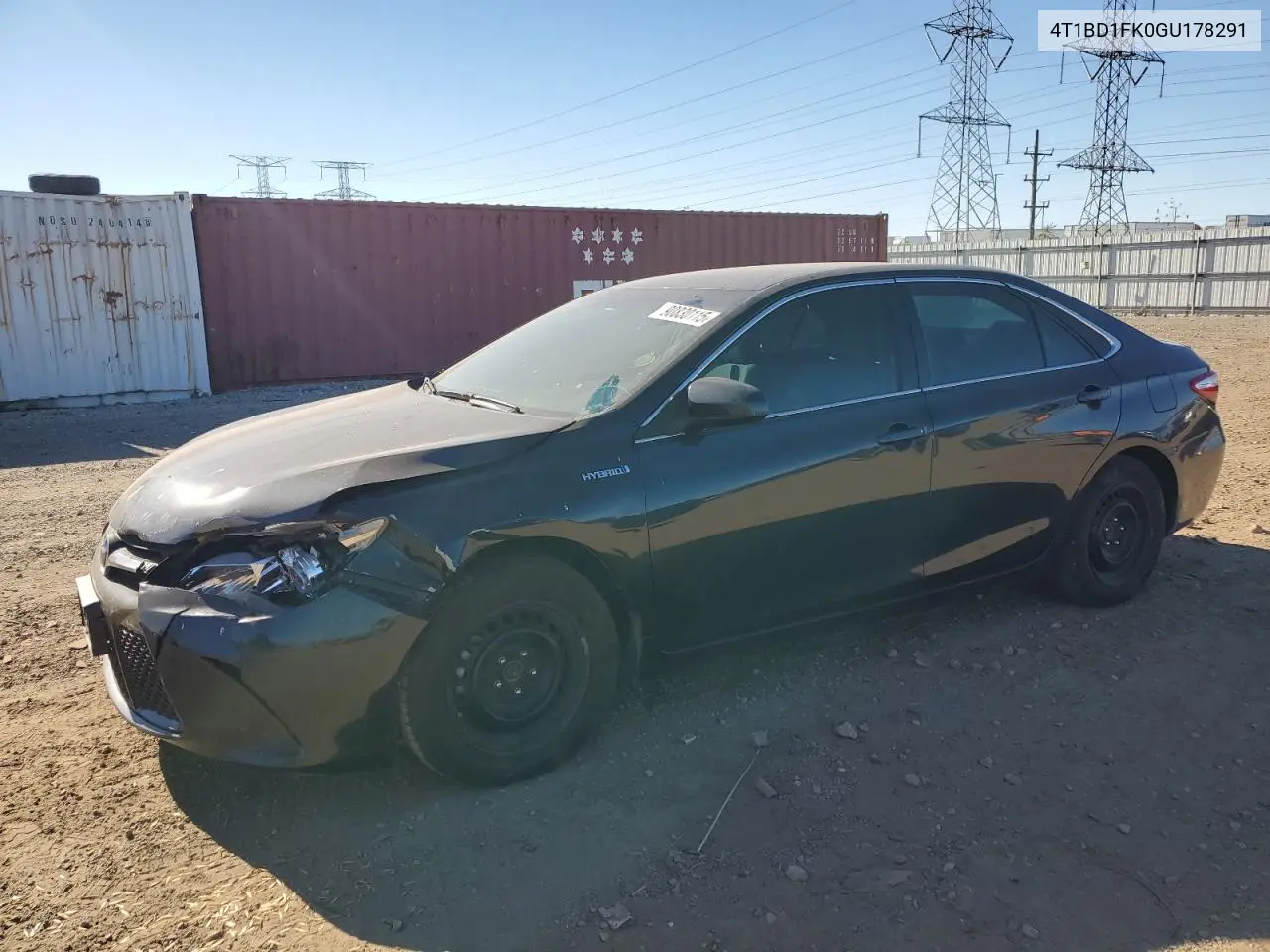 4T1BD1FK0GU178291 2016 Toyota Camry Hybrid