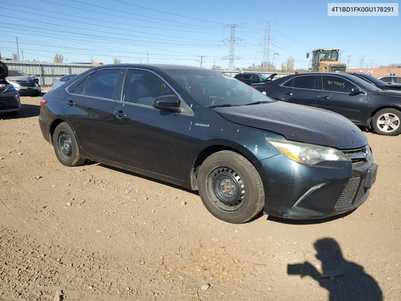 4T1BD1FK0GU178291 2016 Toyota Camry Hybrid