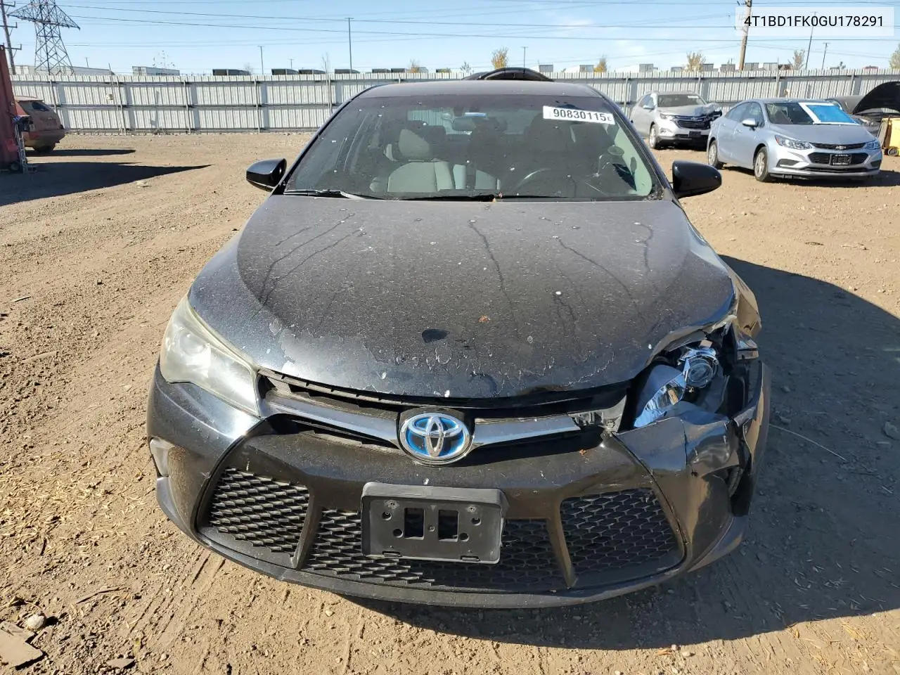 4T1BD1FK0GU178291 2016 Toyota Camry Hybrid