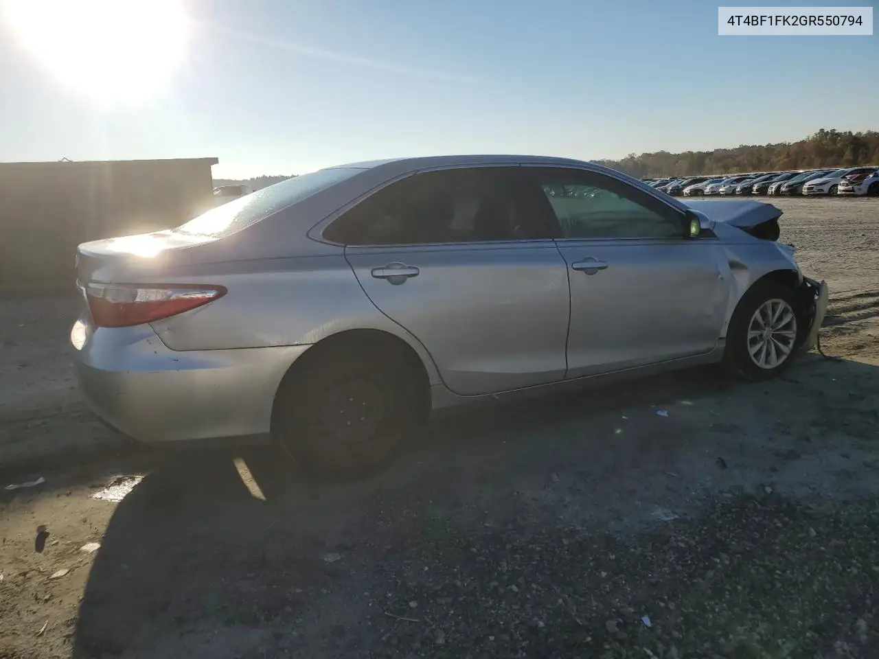 4T4BF1FK2GR550794 2016 Toyota Camry Le