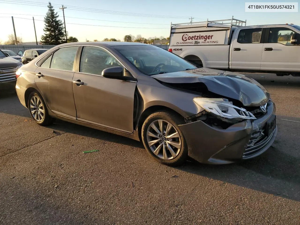 4T1BK1FK5GU574321 2016 Toyota Camry Xse