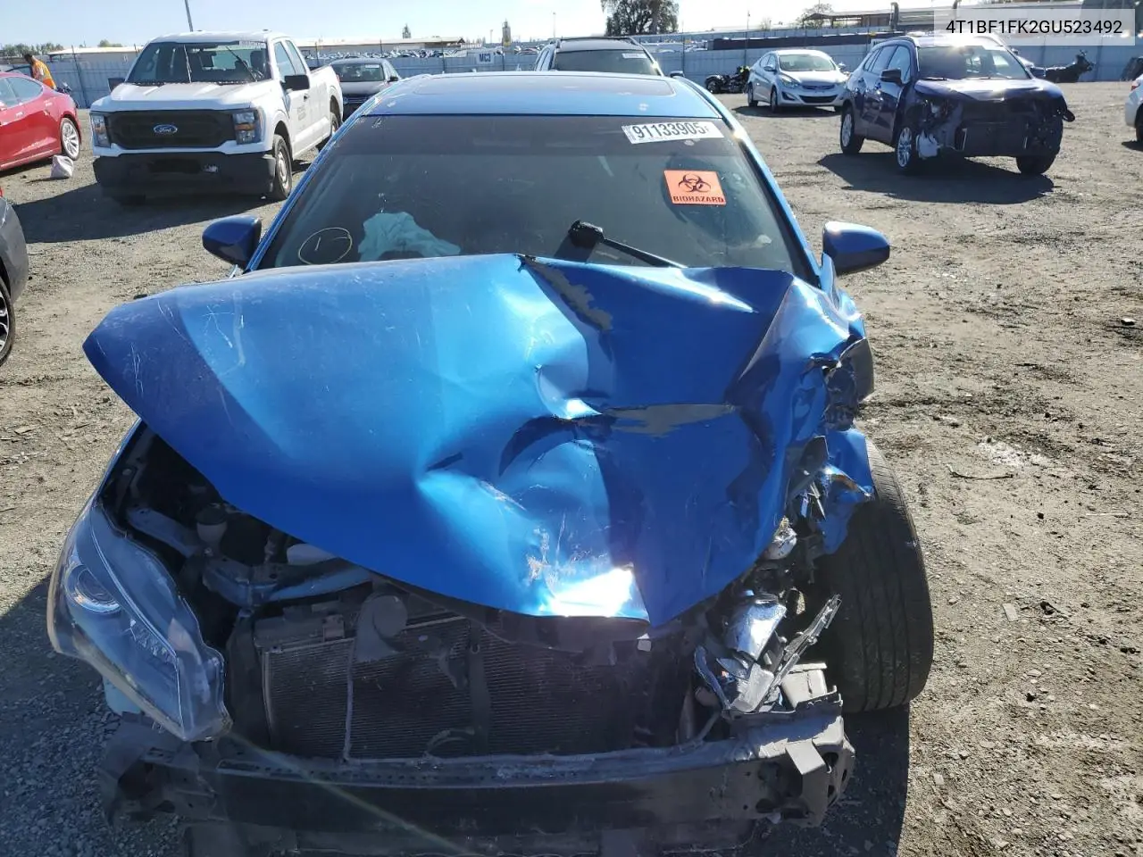 4T1BF1FK2GU523492 2016 Toyota Camry Le