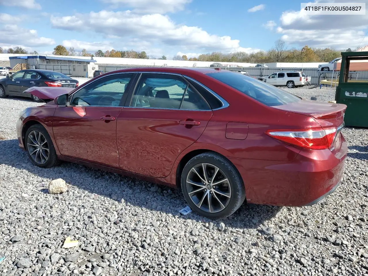 4T1BF1FK0GU504827 2016 Toyota Camry Le