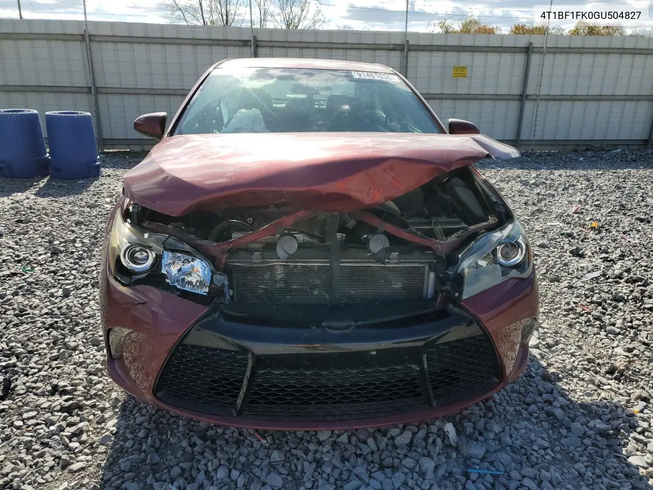 4T1BF1FK0GU504827 2016 Toyota Camry Le