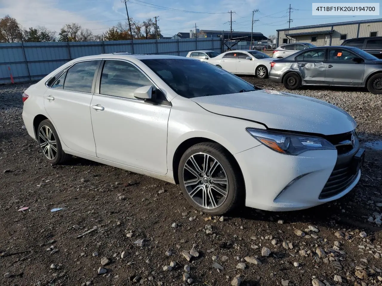 4T1BF1FK2GU194700 2016 Toyota Camry Le