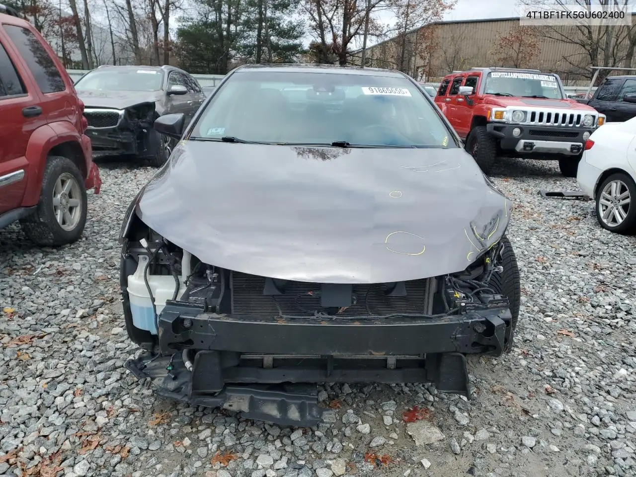 4T1BF1FK5GU602400 2016 Toyota Camry Le