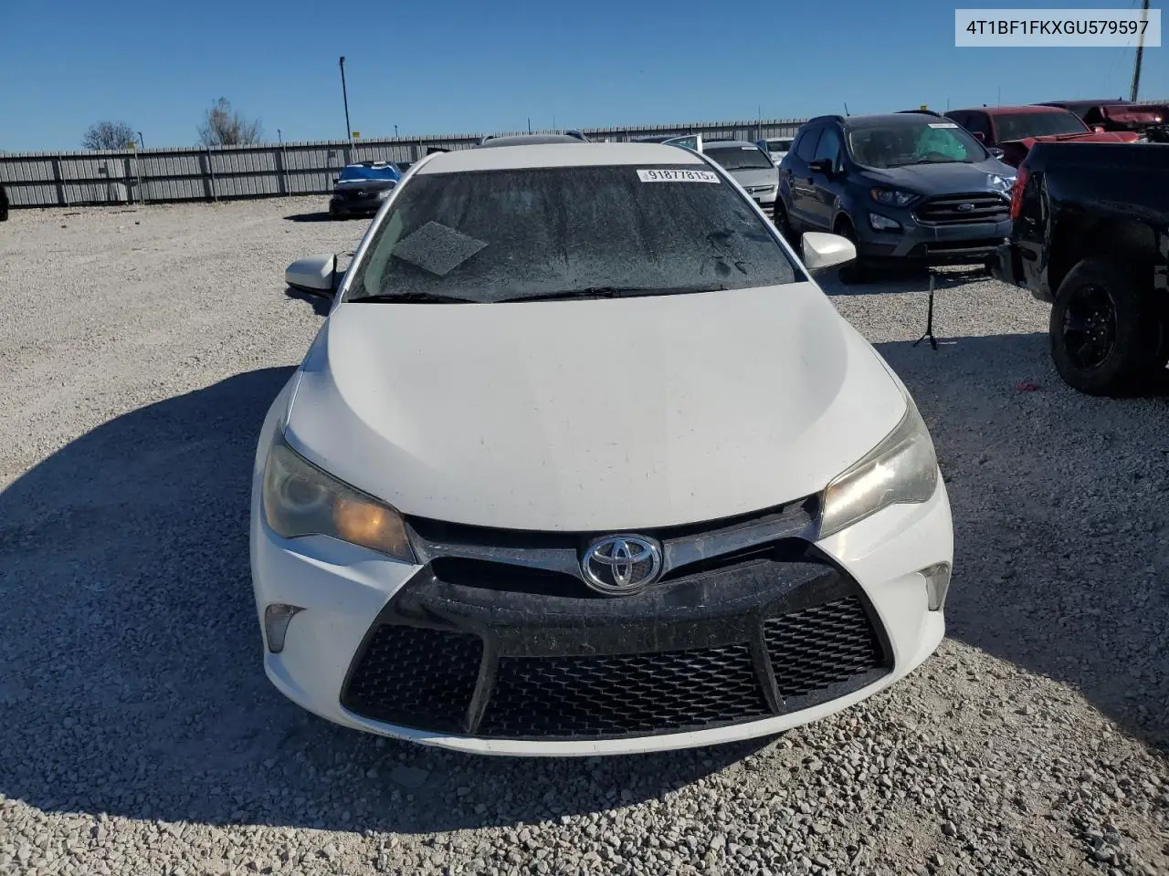 4T1BF1FKXGU579597 2016 Toyota Camry Le